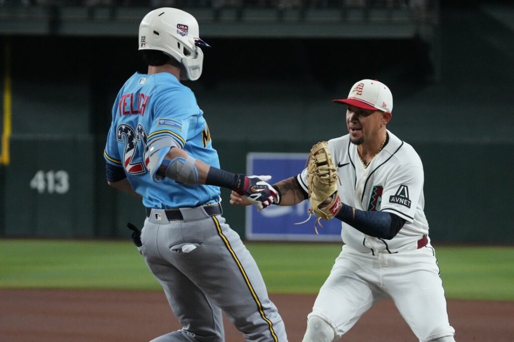 Diamondbacks, Brewers