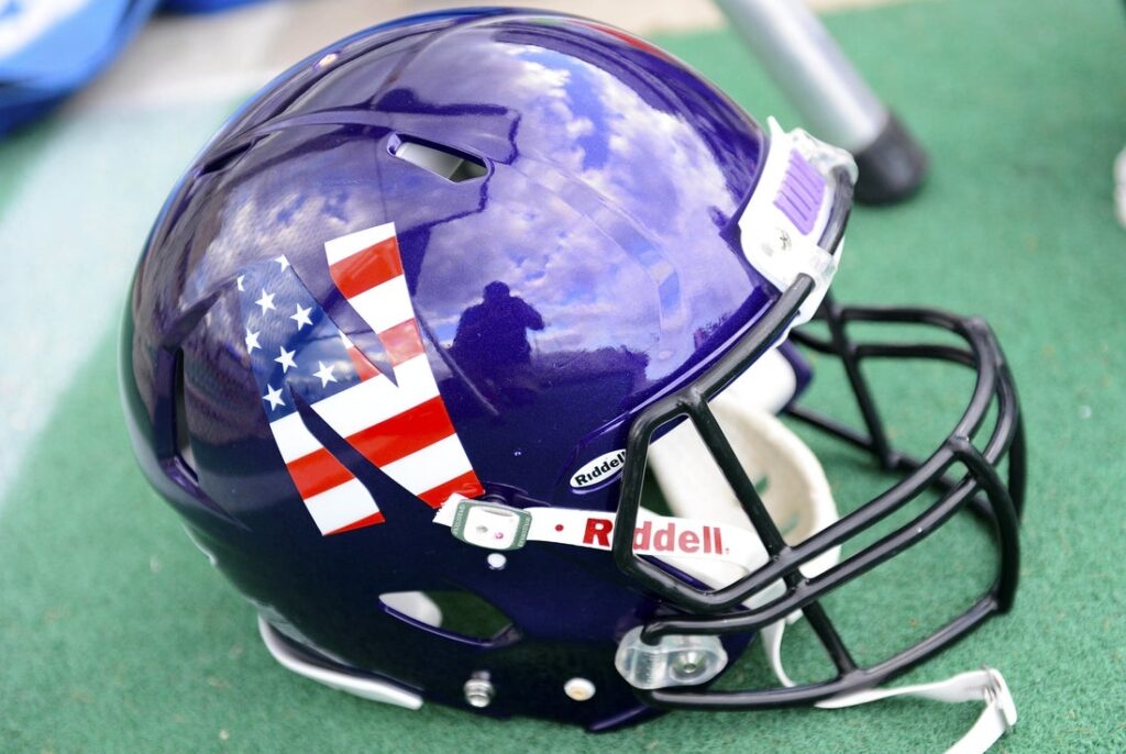 northwestern, helmet